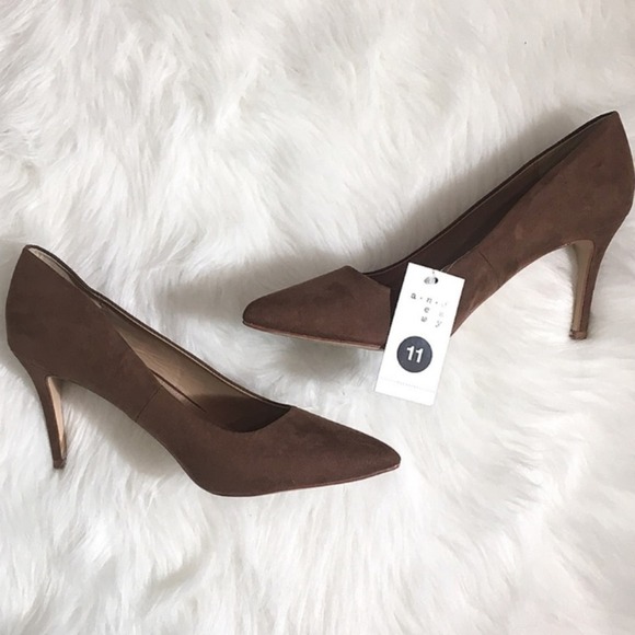 A New Day "COCOA" Suede Pointed Toe 3" - Picture 6 of 7